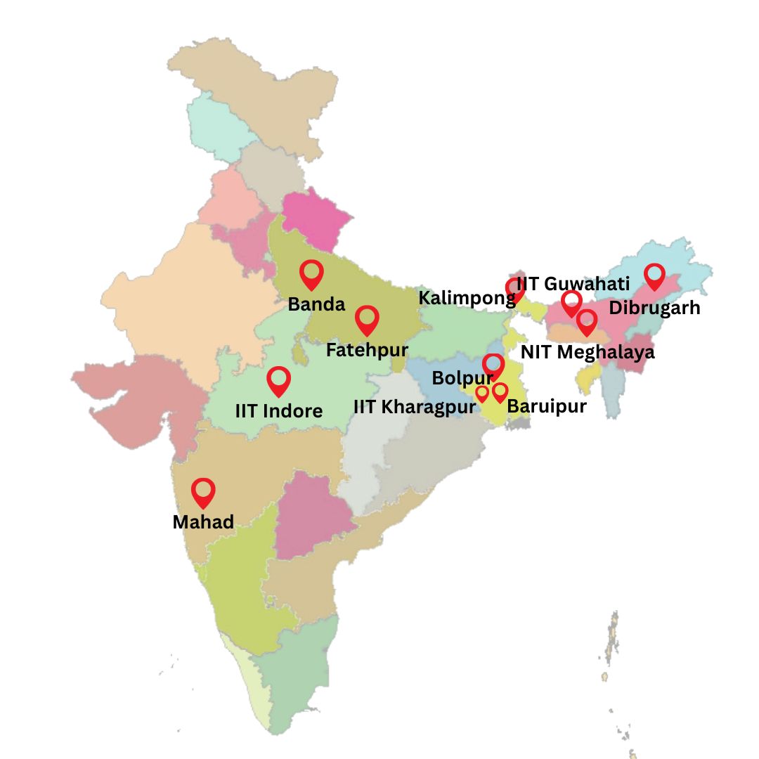 Our 11 Centres Across India